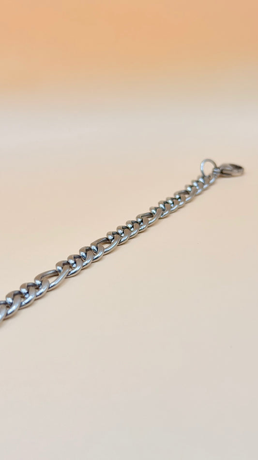 Pulsera Esclava Plateada