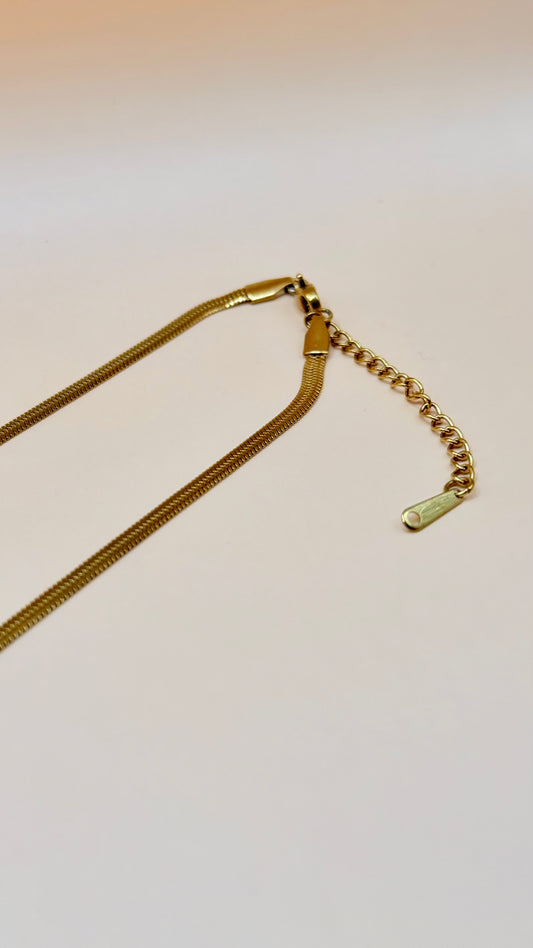 Cadena Panza de Víbora Dorada