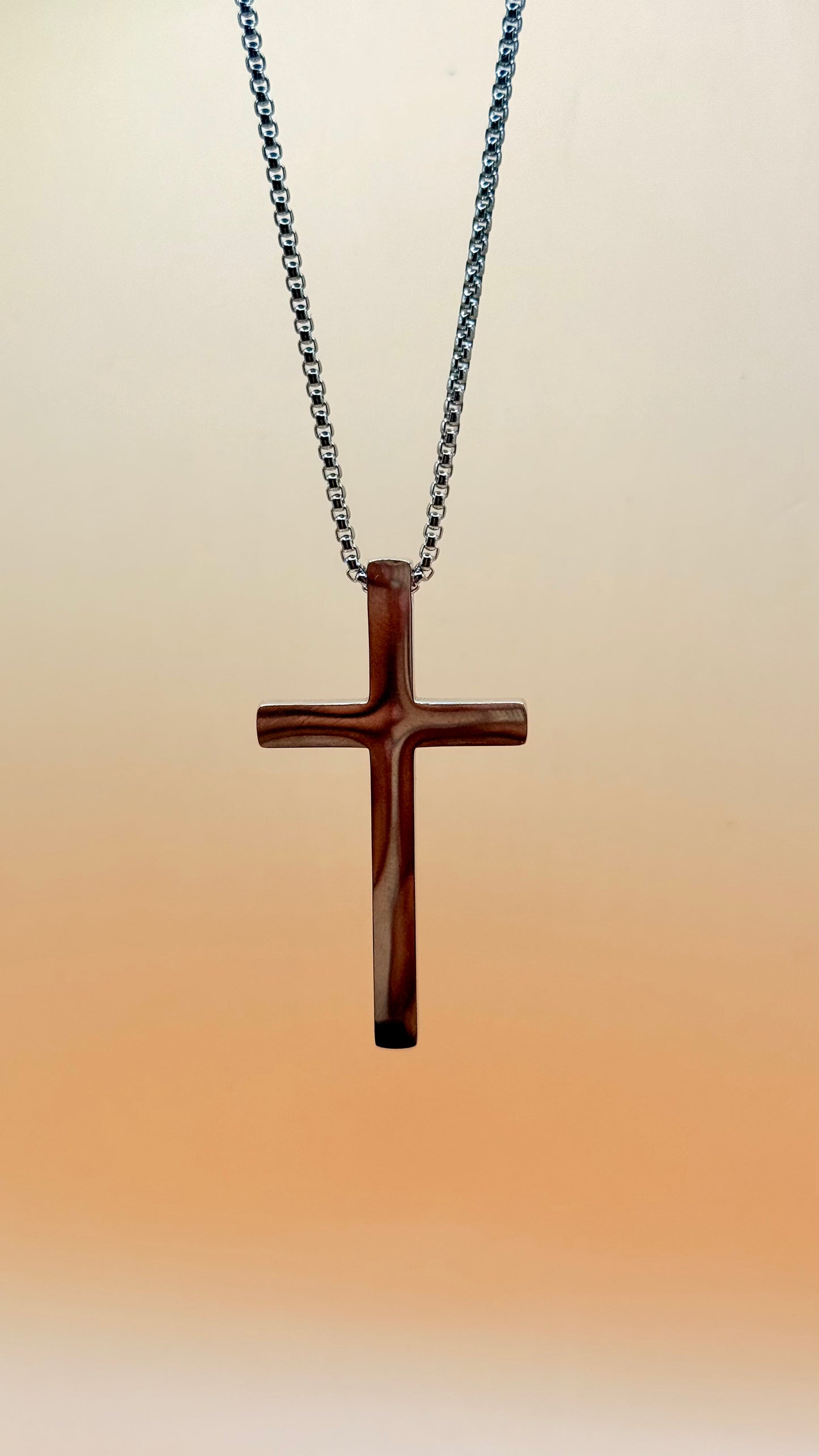 Cruz Eterna Plateada